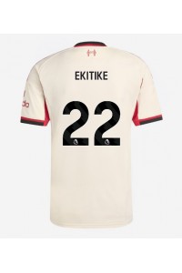 Liverpool Hugo Ekitike #22 Fotballdrakt Borte Klær 2025-26 Korte ermer